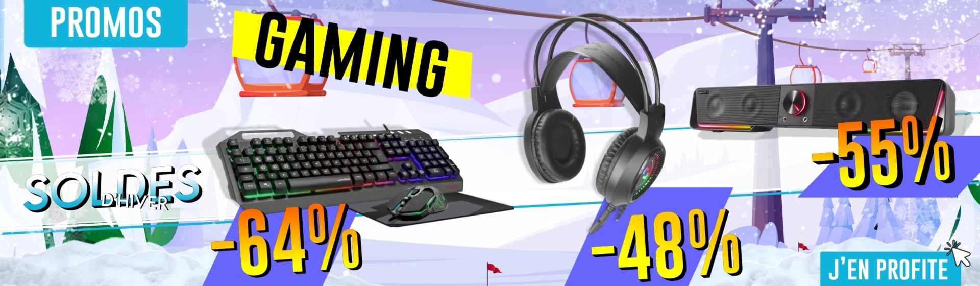 Pack clavier souris en soldes