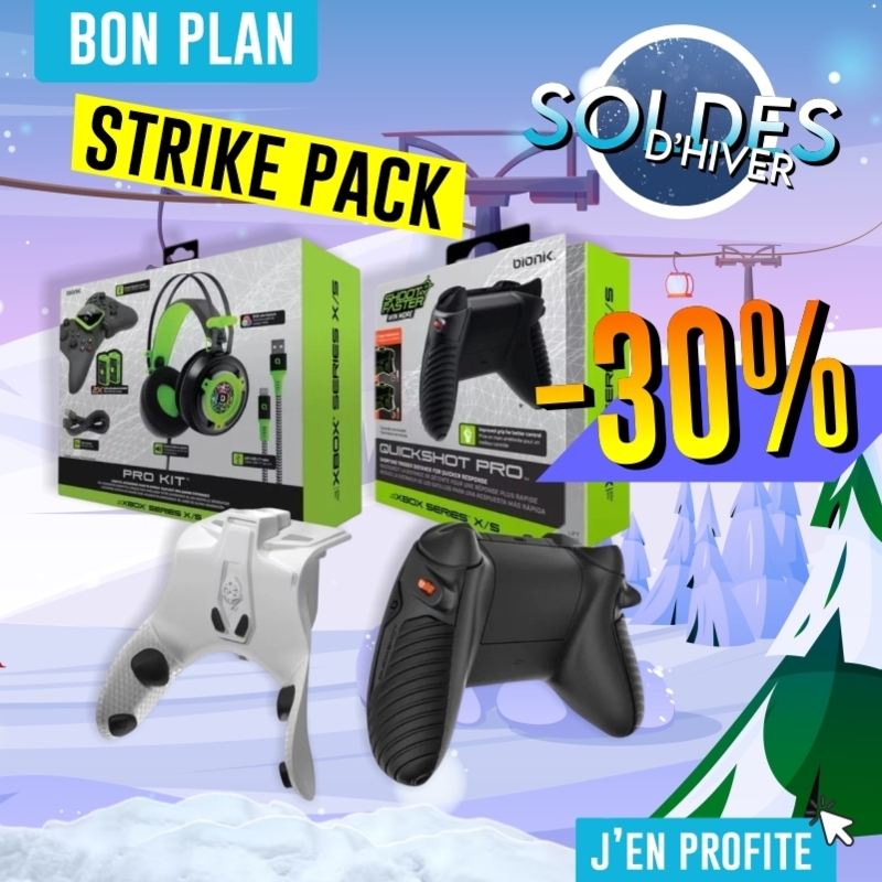 Soldes accessoires Xbox - pack Xbox Series