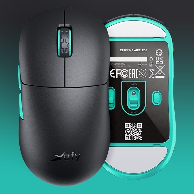 Souris Gaming Xtrfy M8 Wireless