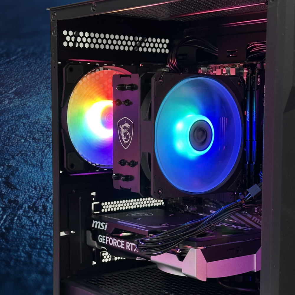 PC Gamer Polaris RTX 5050 Ryzen 5 5500 gaming 1080p