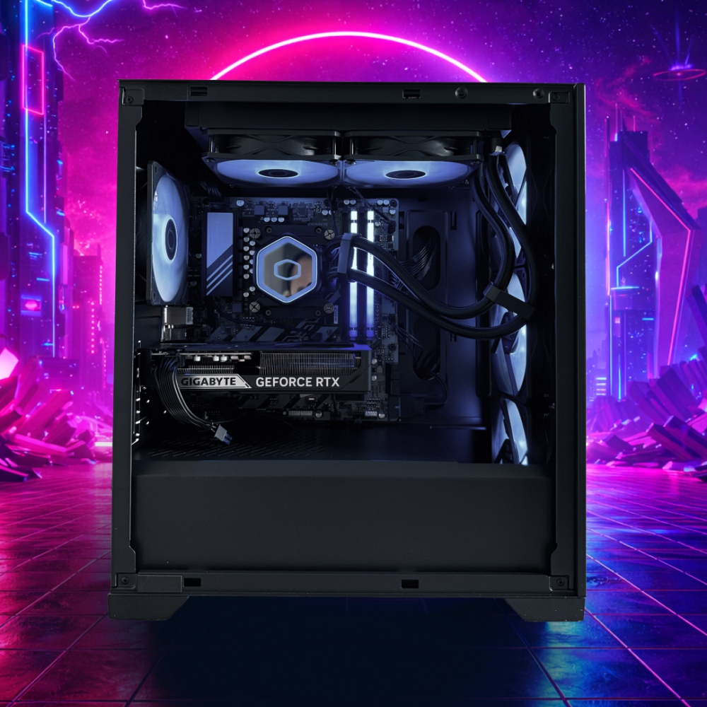 PC Gamer venus RTX 5060 Ti Ryzen 5 8400F gaming 1440p