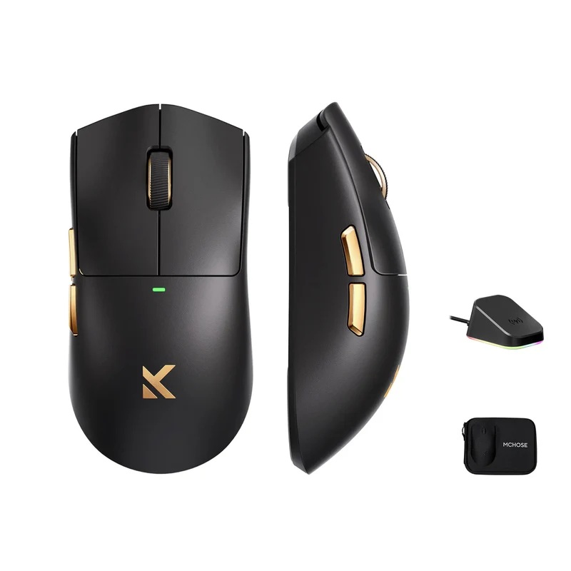 MCHOSE K7 Ultra Noir souris gaming sans fil
