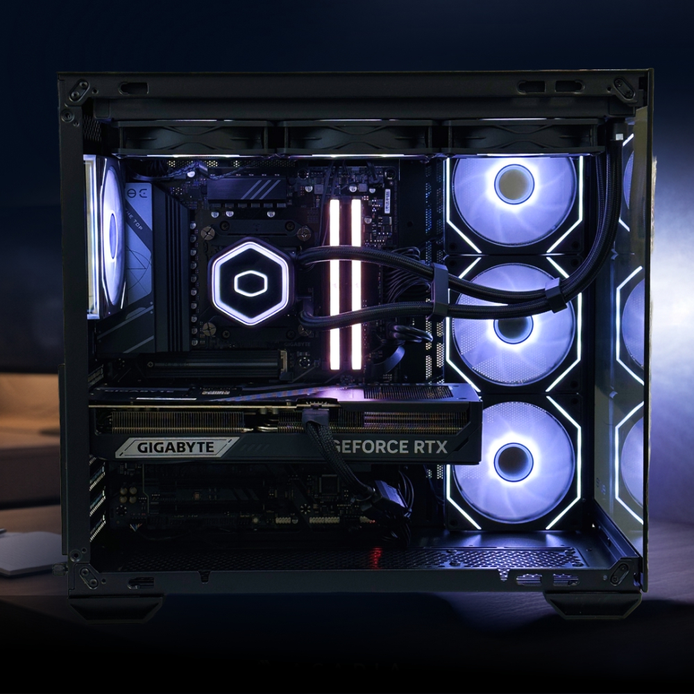 PC Gamer Mars RTX 5070 Ti Ryzen 5 9600X gaming 4K