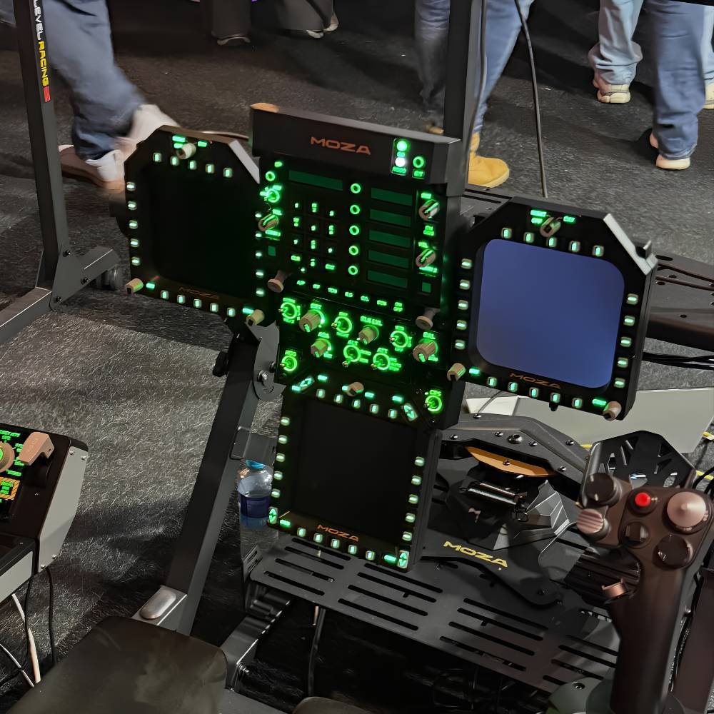 MOZA FMP18 Panel Bundle avec panneaux de cockpit militaire inspirés du F/A-18
