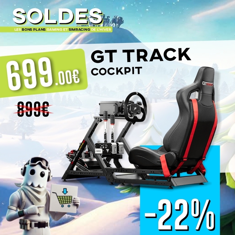 Cockpit simracing, soldes simracing