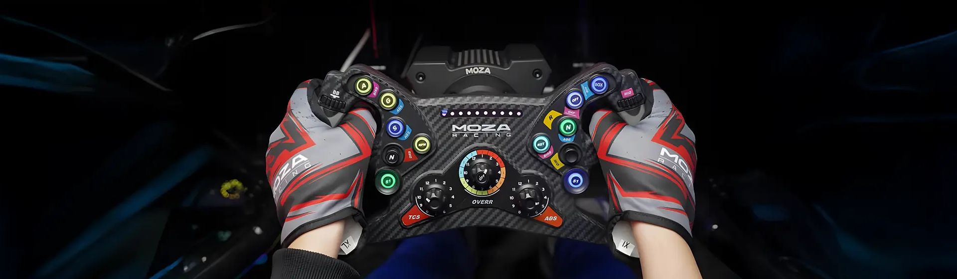 Bundle MOZA Racing - Pack R12 et volant KS