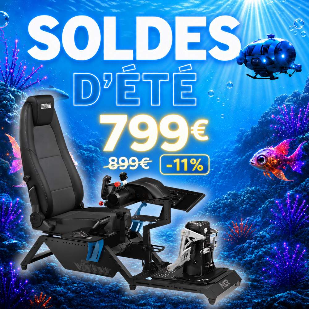Soldes cockpit de vol Flight Sim Microsoft Flight Simulator