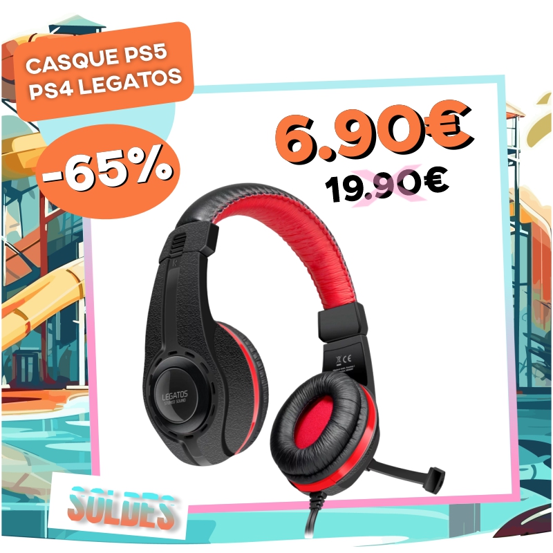 Soldes accessoires PS5 - pack PS5