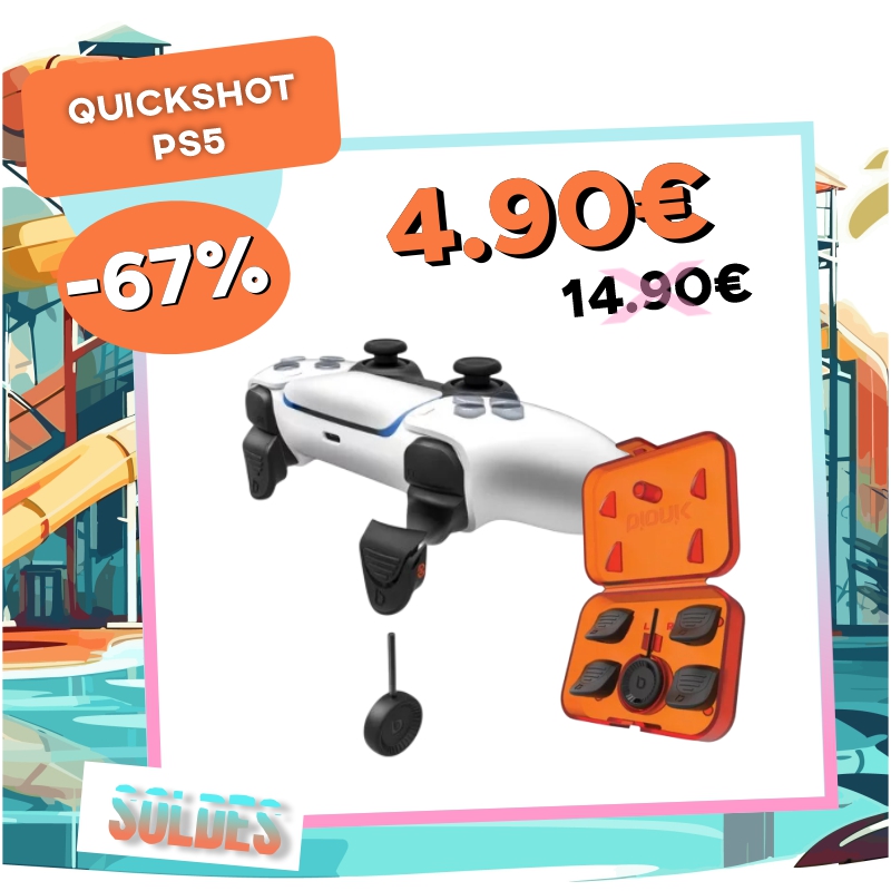 Soldes accessoires PS5 - pack PS5