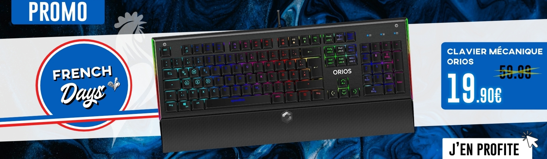 Clavier gamer pas cher