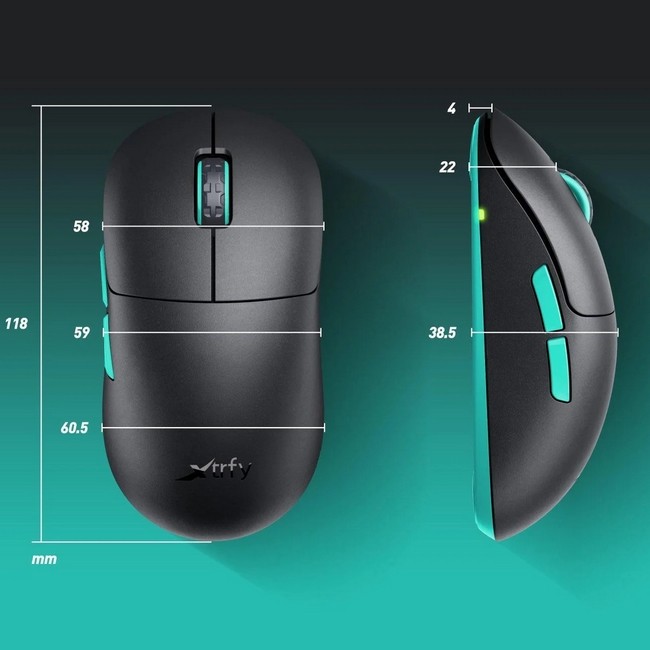 Souris Gaming Xtrfy M8 Wireless