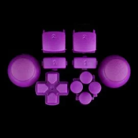 Kit Boutons Custom pour Manette PS3 - Violet