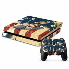 Skin pour Console Playstation 4 - Pinup USA