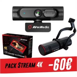 Pack Streaming Avermedia 4K