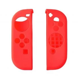 Protection Silicone Rouge pour Nintendo Switch vue avant