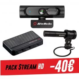 Pack Streaming Avermedia Full HD 
