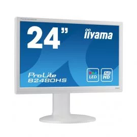 Ecran Gaming iiyama 23.6" LED - ProLite B2480HS-W2 vue de gauche