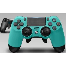 Manette SCUF PS4 Infinity4PS PRO - Teal + Triggers Stop + Grip SCUF Noir + EMR