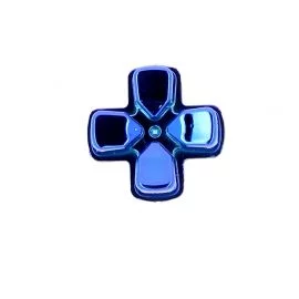 Bouton D-pad pour Manette PS4 - Chrome Bleu