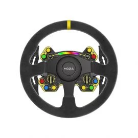 MOZA RACING RS Racing Wheel - Volant SimRacing Leather (cuir)