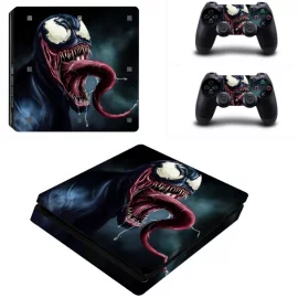 Skin Console et Manettes PS4 SLIM - Venom