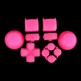 Kit Boutons Custom pour Manette PS3 - Rose
