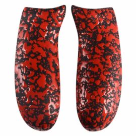 Clips pour Manette Xbox One avec Grip - Rouge sur Noir