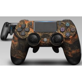 Manette SCUF PS4 Infinity4PS PRO - Cyber Skulls + Triggers Stop + Military Grip Manette SCUF PS4 Noir 001