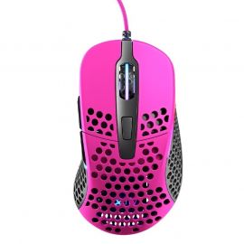 Souris gaming ultra légère RGB Xtrfy M4 - Rose