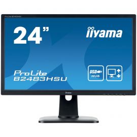 Ecran Gaming iiyama 24" LED - ProLite B2483HSU-B1DP vue de face