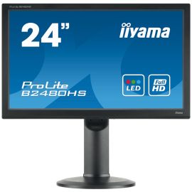 Ecran Gaming iiyama 23.6" LED - ProLite B2480HS-B2 vue de face