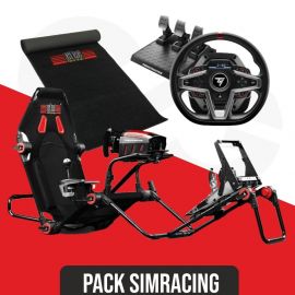 PACK SIMRACING - Cockpit F-GT Lite + Volant Thrustmaster T248 PS4/PS5/PC