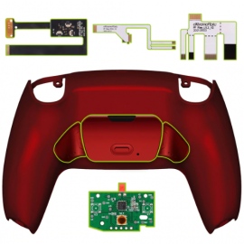 Extremerate - Kit palettes PS5 avec coque et circuit - Rouge 