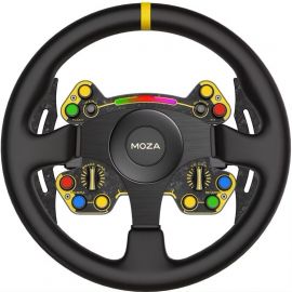 MOZA RACING RS Racing Wheel - Volant SimRacing Leather (cuir)