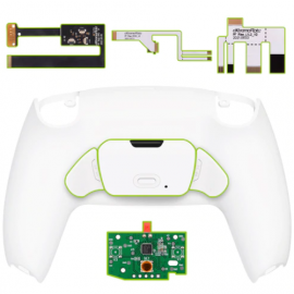 Extremerate - Kit palettes PS5 avec coque et circuit - Blanc