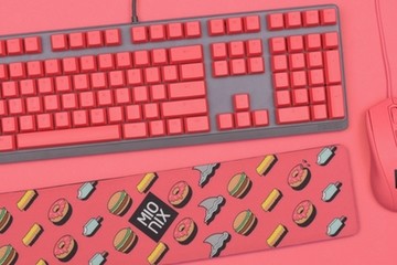 Keycaps AZERTY Mionix rose Keycaps AZERTY Mionix rose