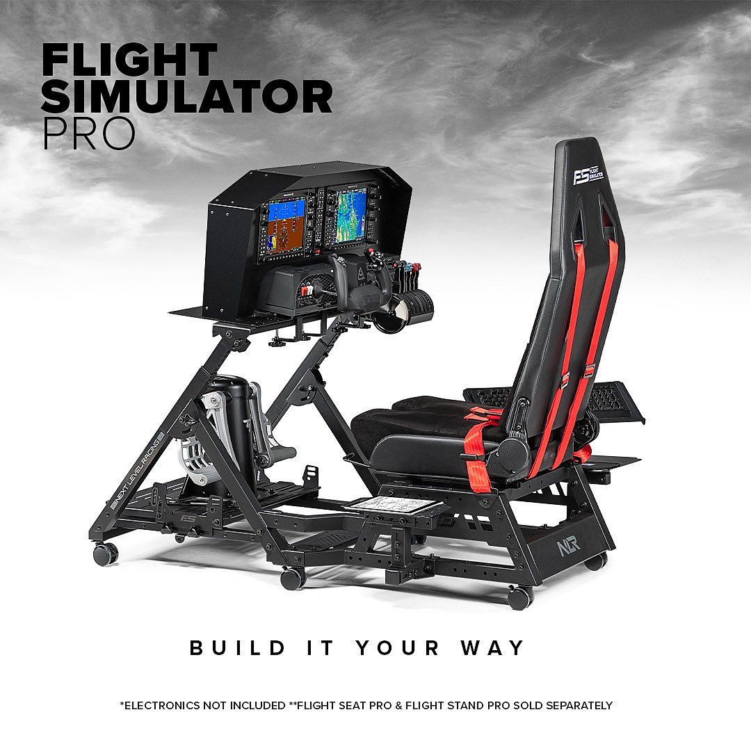 Simulateur de vol FlightSim Pro, Dynamique, Next Level Racing