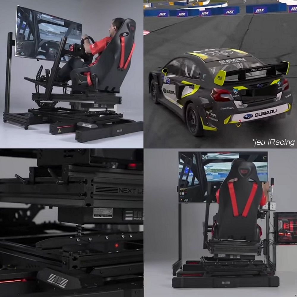Simulateur de course complet Next Level Racing, Moza Racing