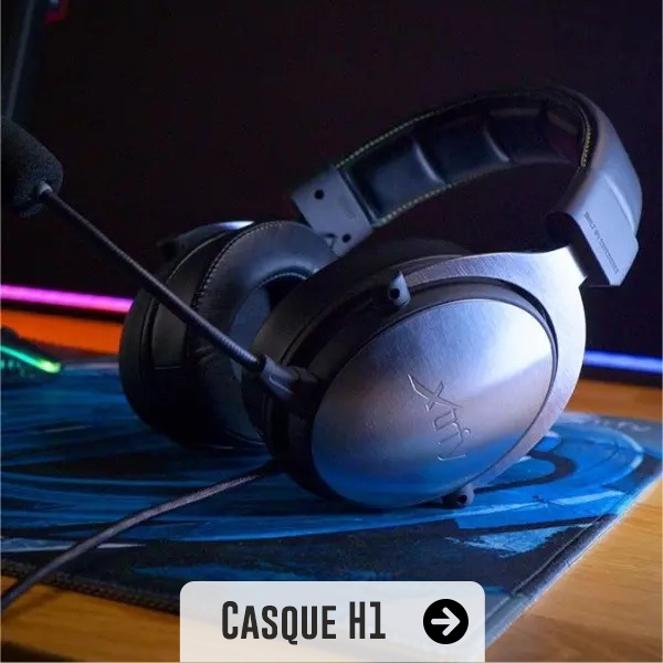 Casque gaming premium Xtrfy H1 