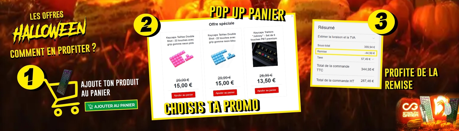 Pour profiter des offres