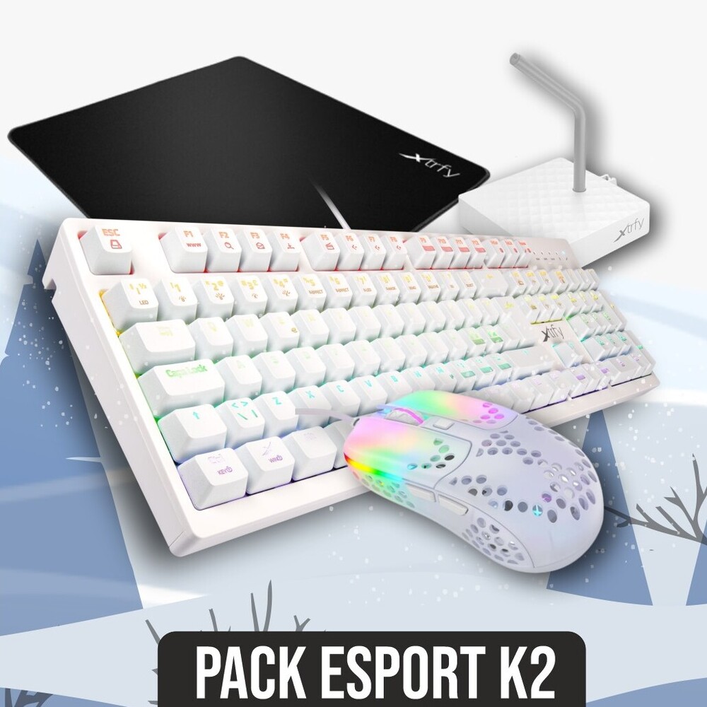 Pack clavier souris gamer, qualité Esport
