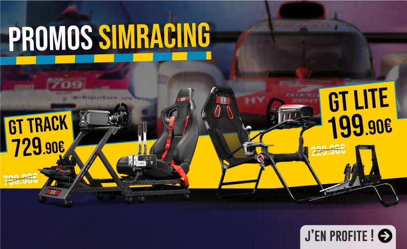 En ce moment, prix spécial sur les cockpits de simulation Next Level Racing !  