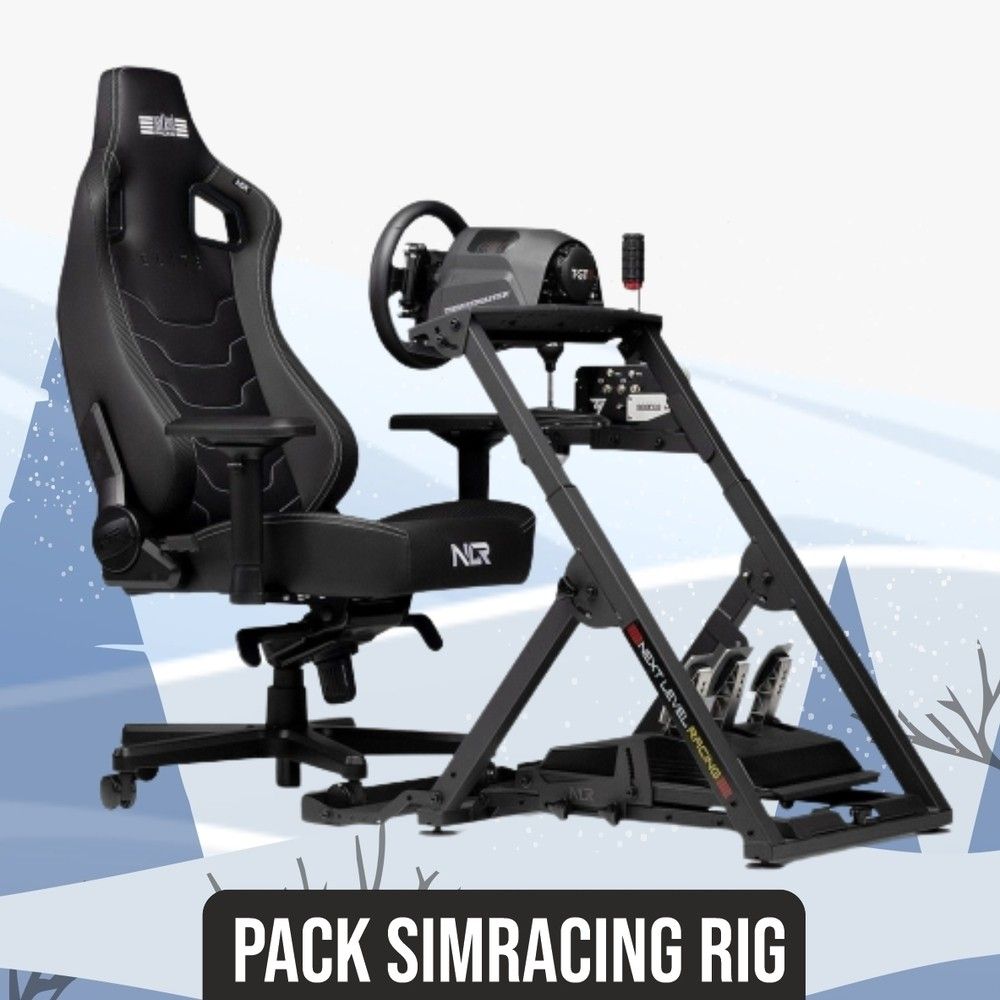 Pack simracing wheel stand